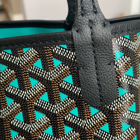 Goyard Saint Louis GM Claire Black Green - Picture 3 of 9